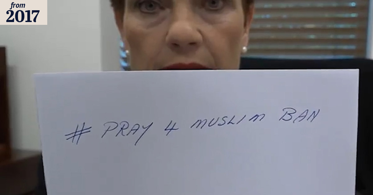 'Islam is a disease': Hanson