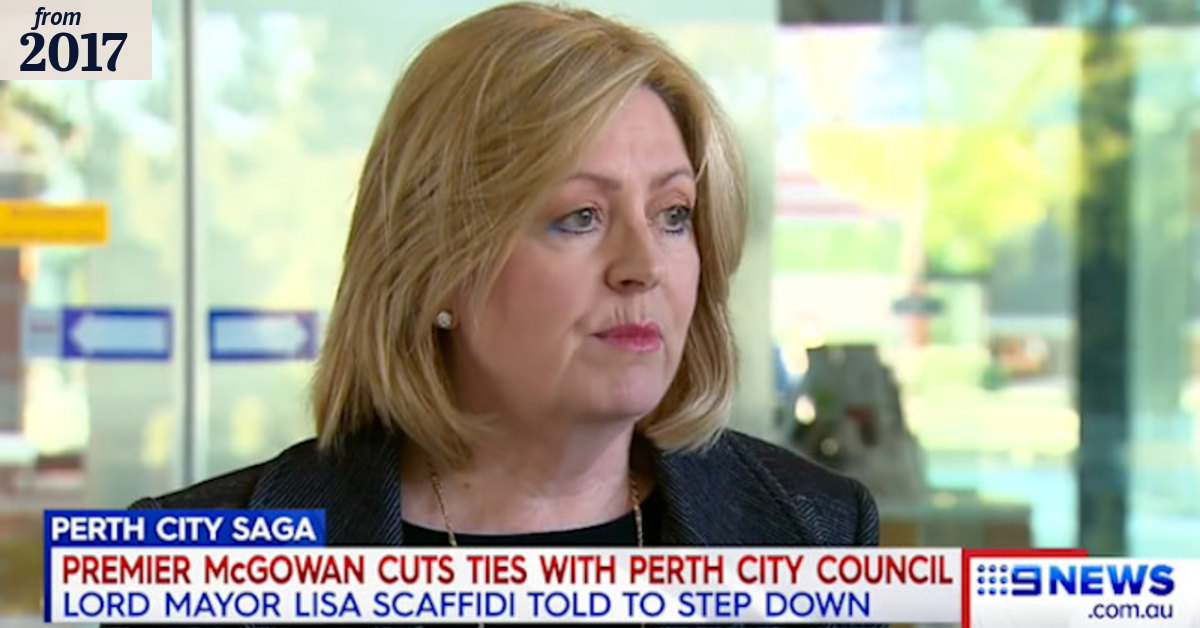 Premier cuts ties with Perth Lord Mayor