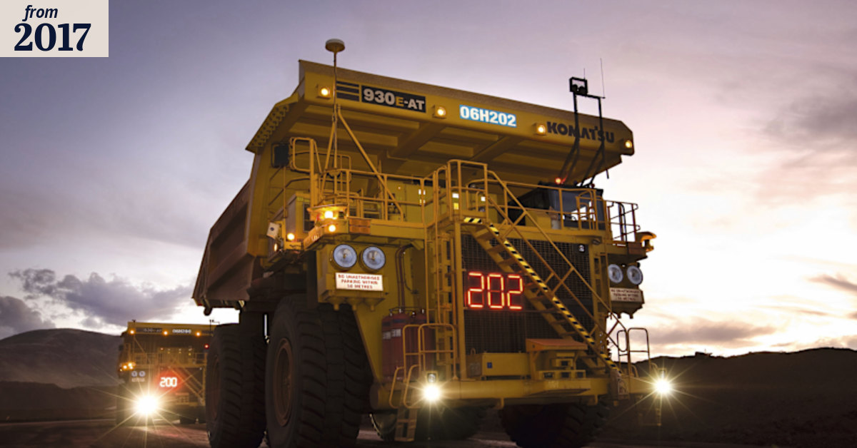 Rio Tinto to convert dozens of trucks to autonomous operation