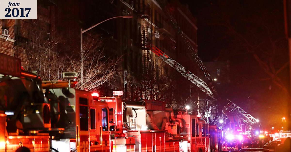 At least 12 killed in New York City apartment fire