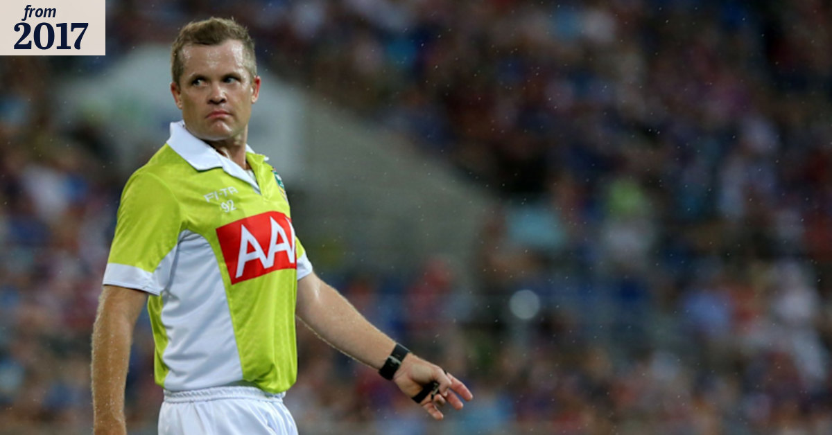 Leading referee Chris James takes unfair dismissal action against NRL