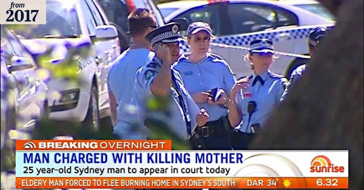 Man charged with murdering his own mother