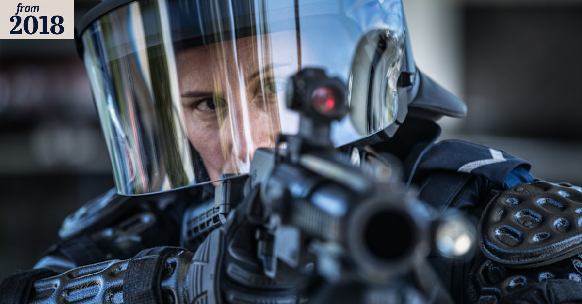 Victoria Police reveal 'confronting' new riot gear
