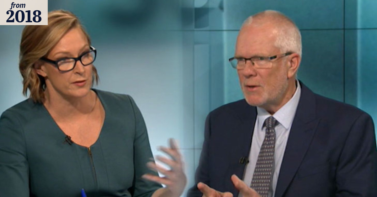 ABC chairman's role 'a conduit' for government: Milne