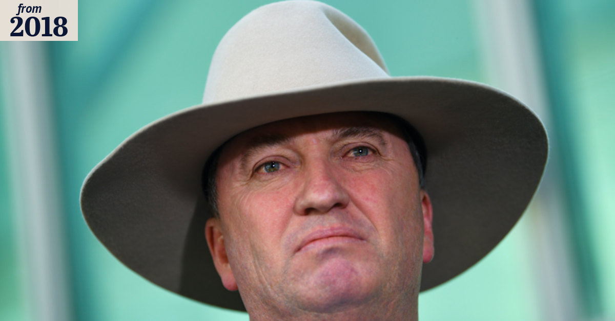 Turnbull and Barnaby getting on with 'professional government'