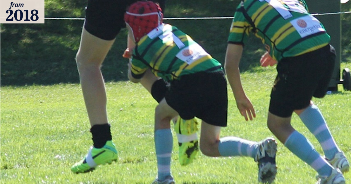 Rugby launches new size-for-age guidelines and concussion blue card system
