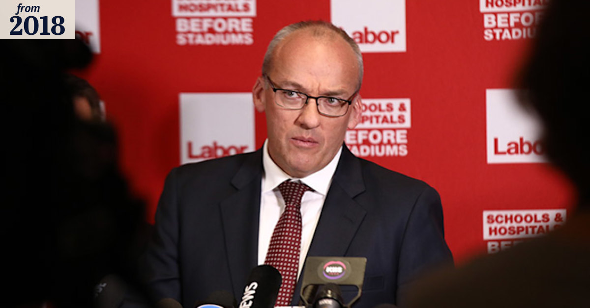 The budget is 'a con': Luke Foley
