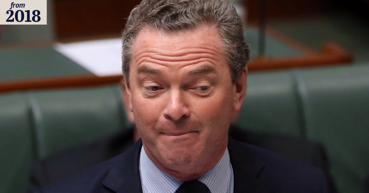 Christopher Pyne reflects on the half of his life he's spent in Parliament