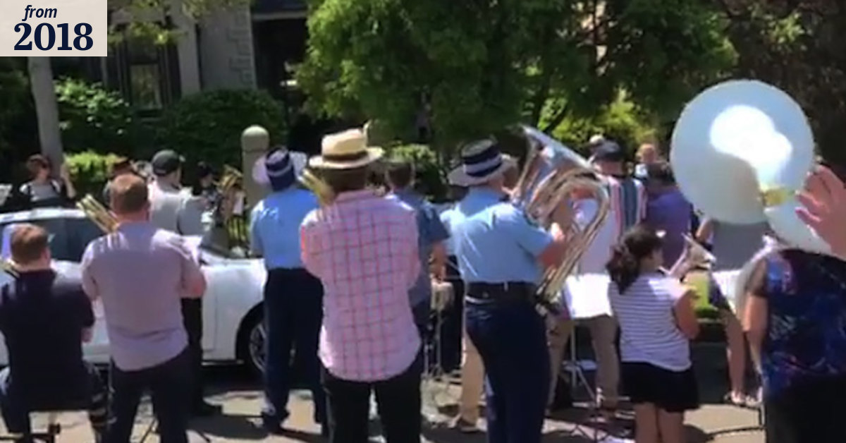 Musical send-off for beloved conductor