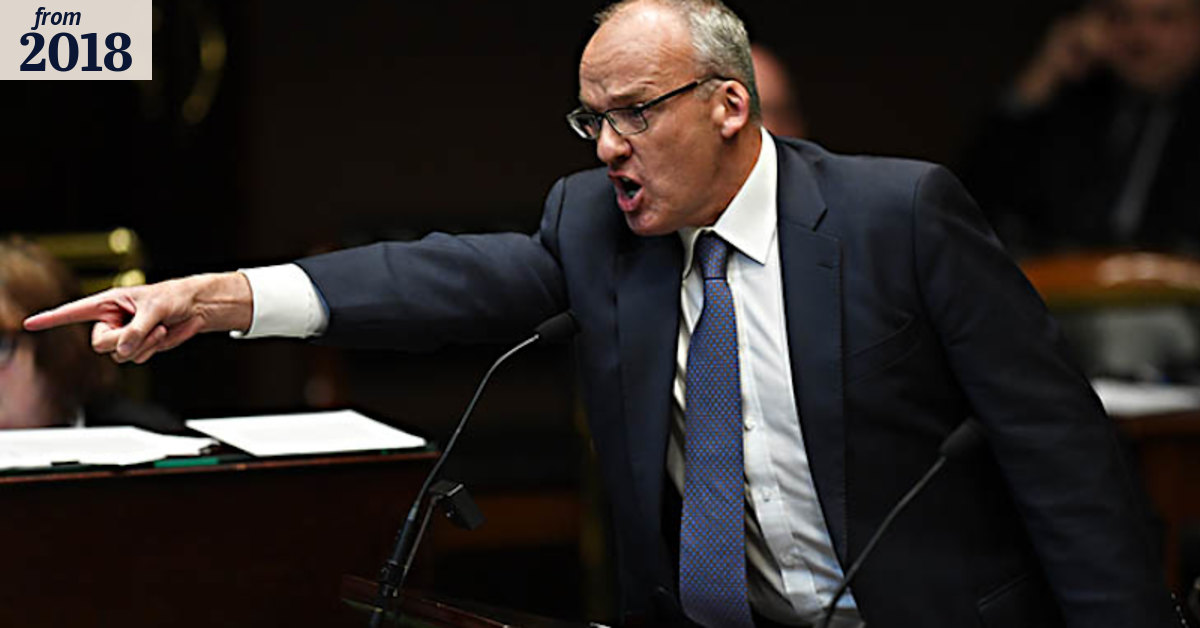 Foley fires up over harassment claims