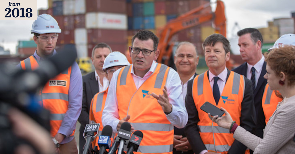 West Gate Tunnel building begins