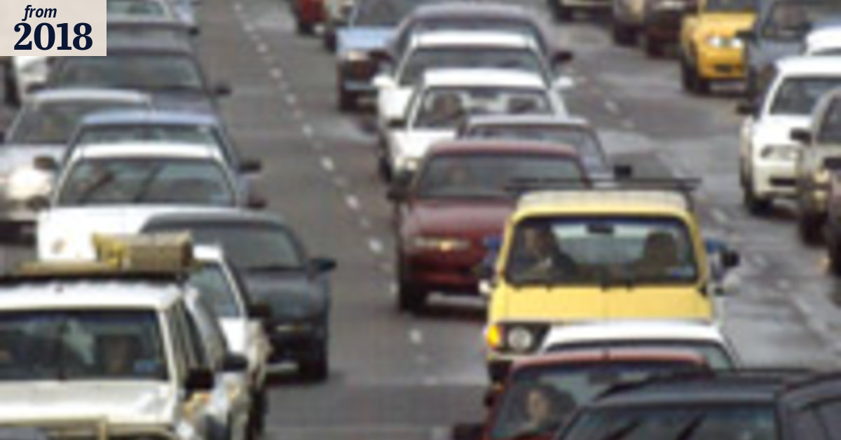 Mitchell Freeway at a crawl after crash near Perth CBD