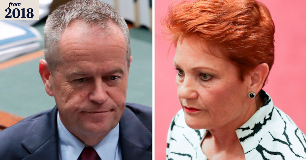 Labor ends 'long' freeze on One Nation to talk tax cuts as crossbench ...