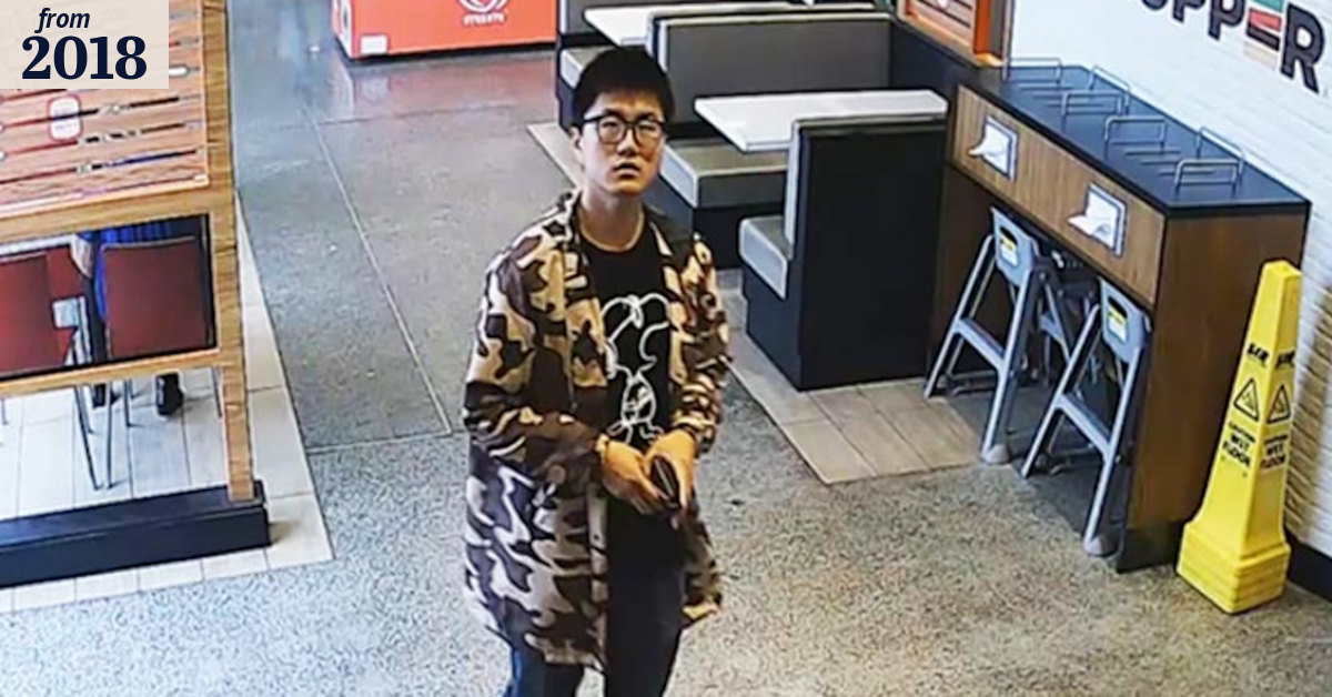 Police search for missing man Yiwei Chu