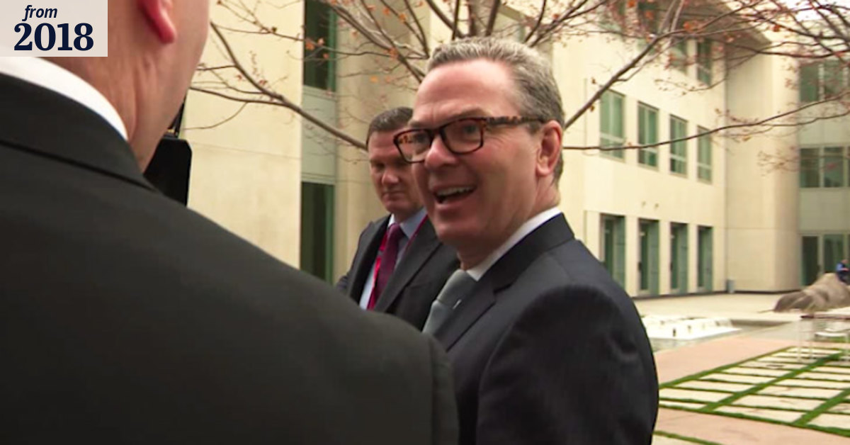 Pyne will stand by Turnbull