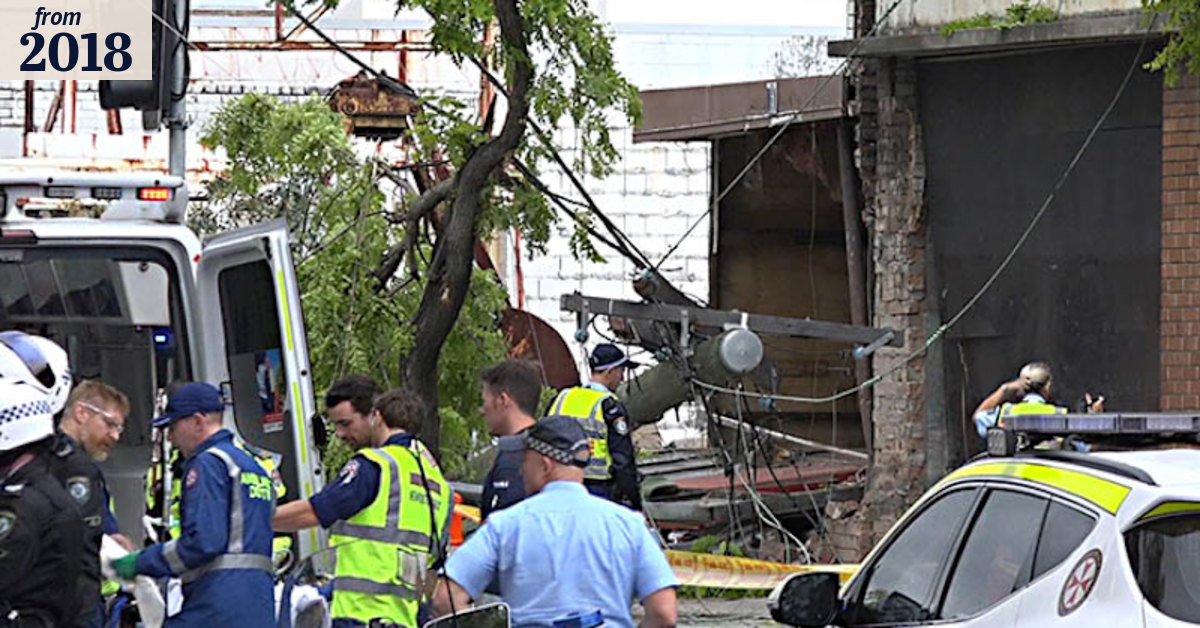 Botany Road truck crash leaves one dead