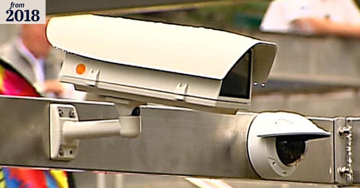 Facial recognition cameras boost Ashes security