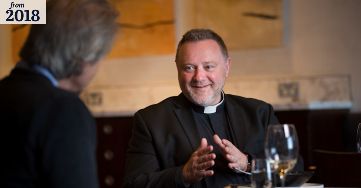 When I look at Jesus' message, it is a political message: Father Rod Bower