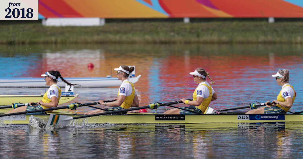 Double World Cup rowing gold for Australia