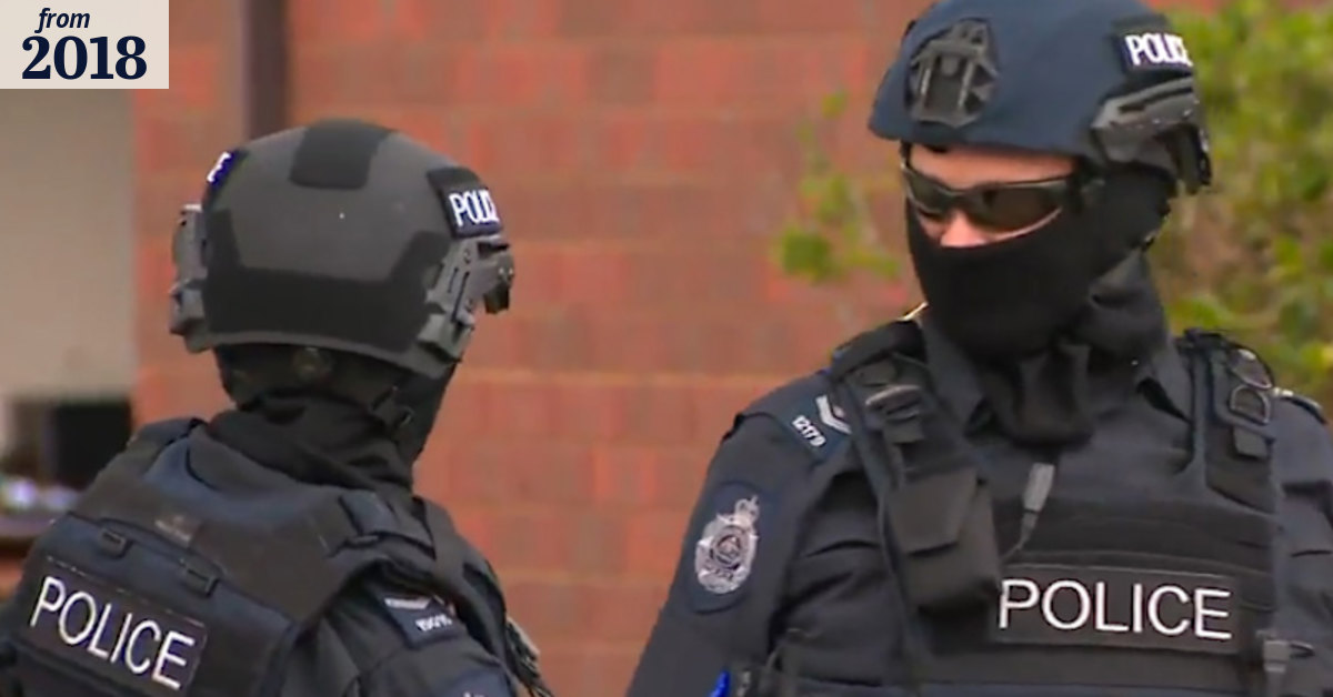 Terror raids in Melbourne's north, three arrested