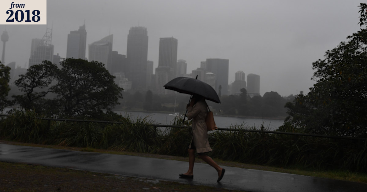 Rain relief to snap warm spell but parts of NSW may cop heavy falls