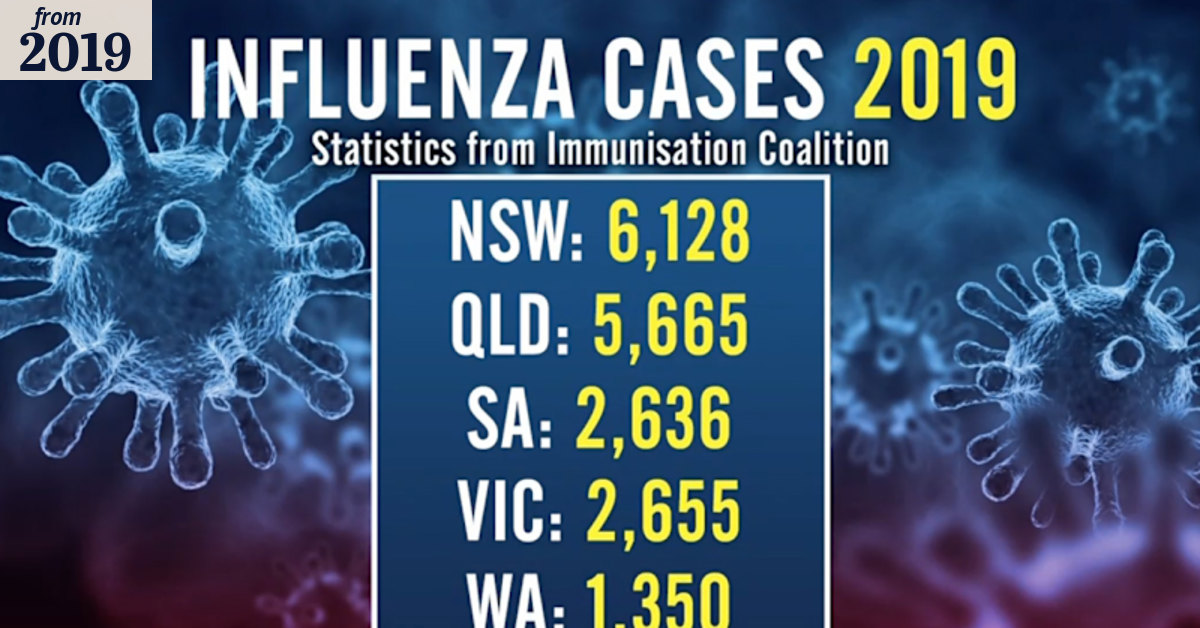 Spike in flu and measles cases across Australia