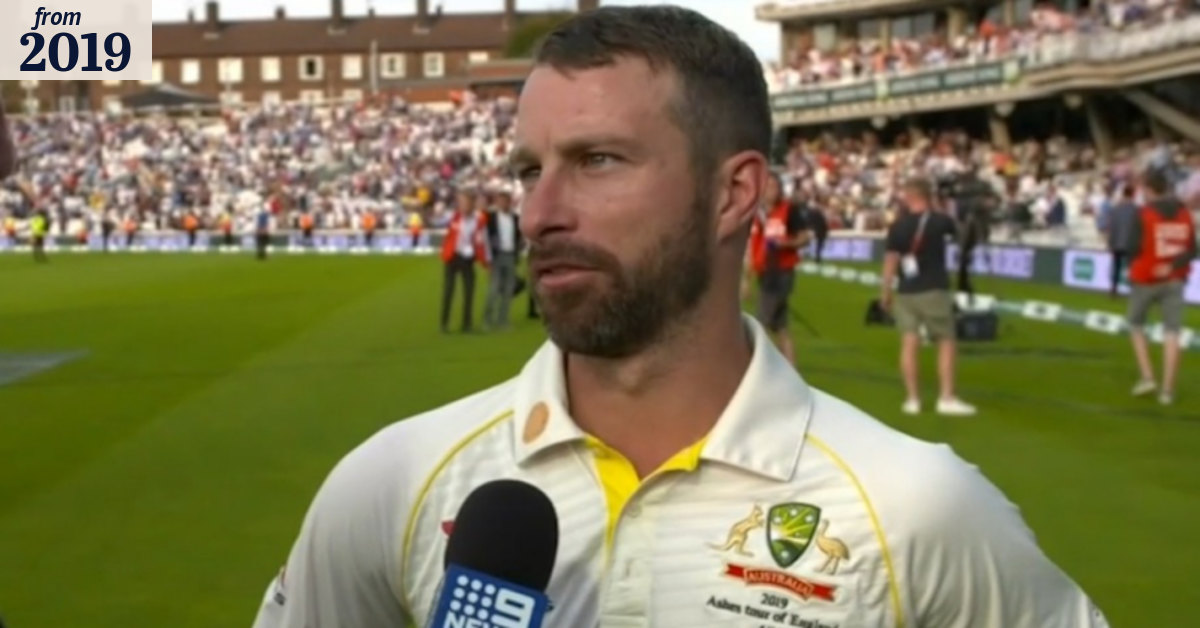 Wade speaks after final Test ton