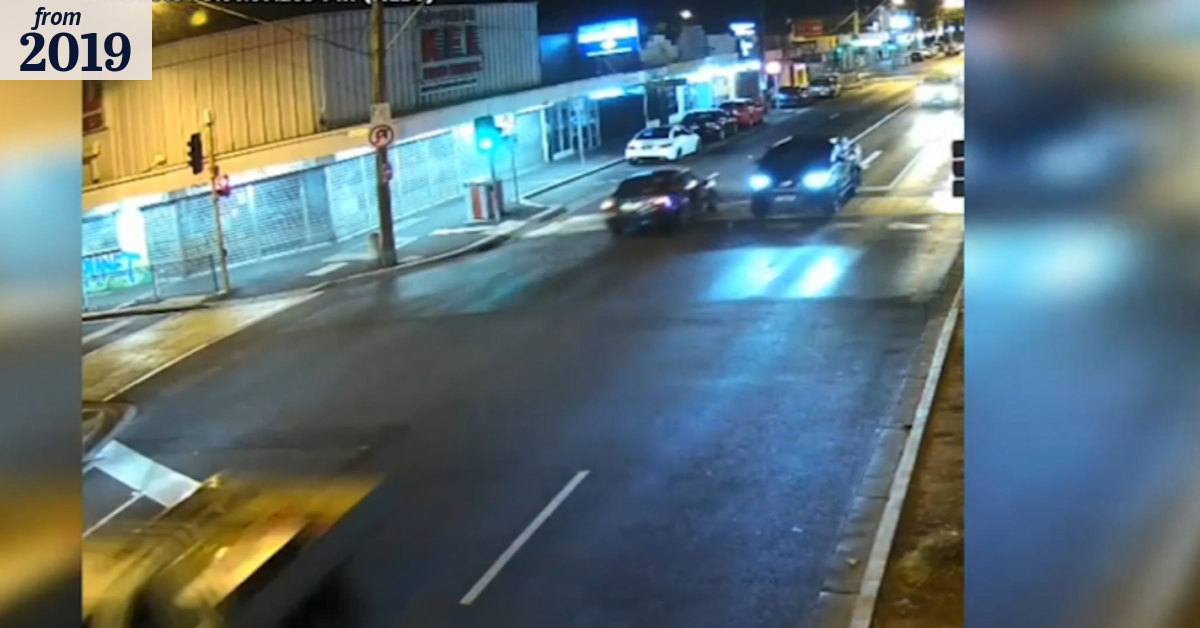 Manhunt for driver who hit and killed elderly man