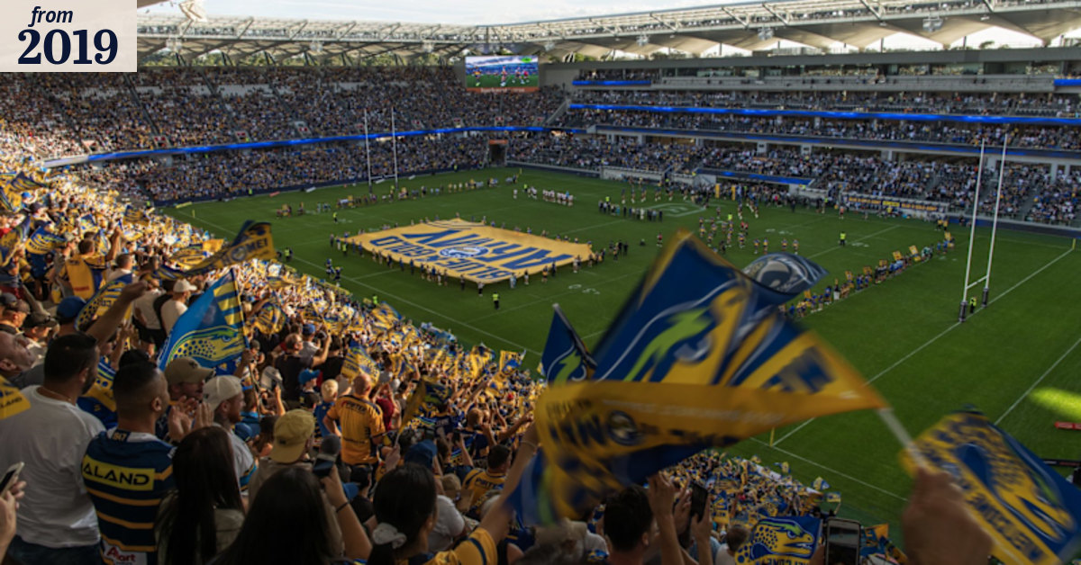 Parramatta's new stadium comes to life