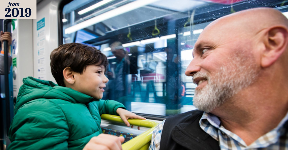 The first trips on Sydney's first metro line