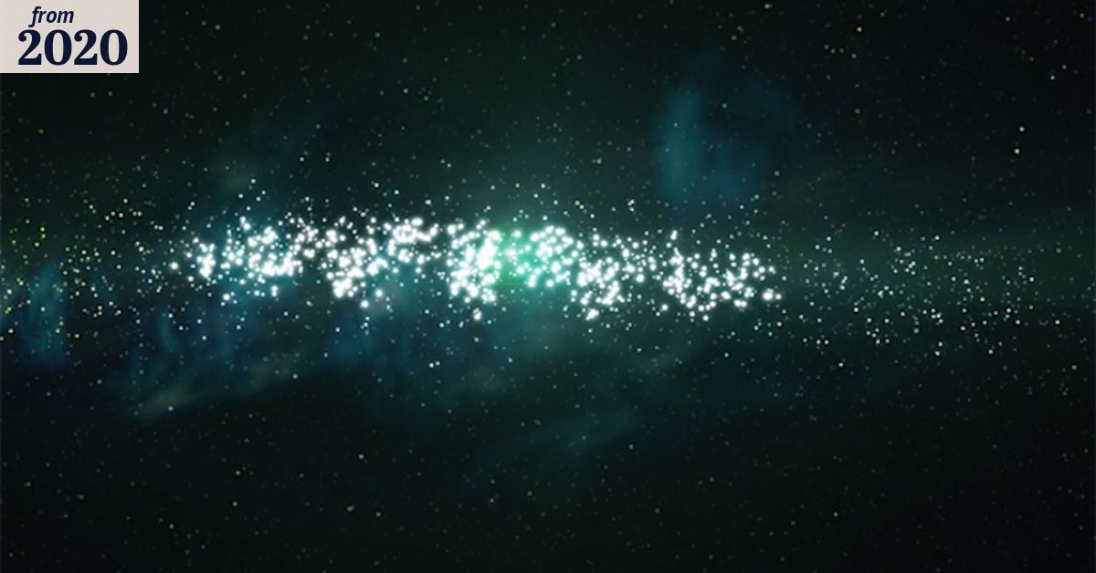Phoenix stream star cluster animation