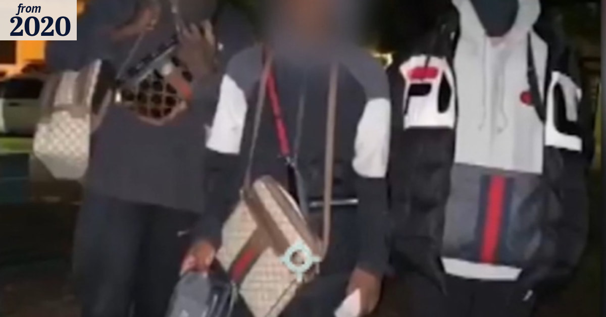 Teens facing charges over robbery broadcast online
