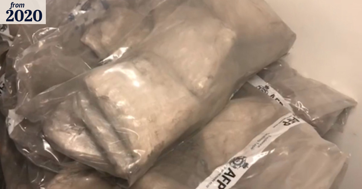 Duo charged after $16m worth of drug ice seized