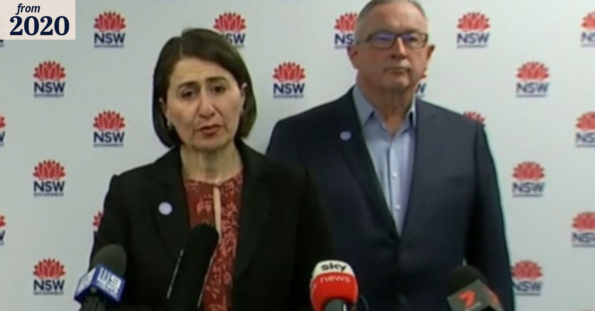 Coronavirus: NSW Premier outlines state's plan to ease restrictions