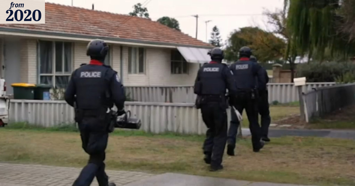 WA police raid bikie gang