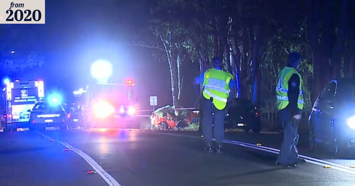 Two men die in car crash in Sydney's south-west