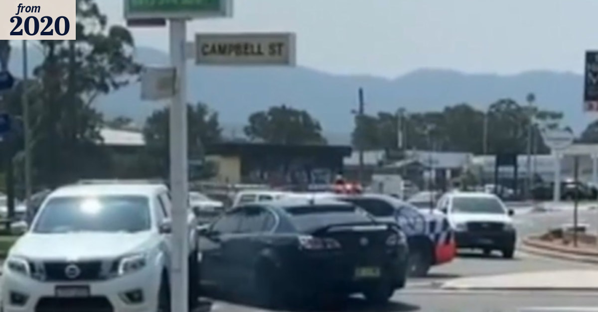Video shows desperate attempt to escape police