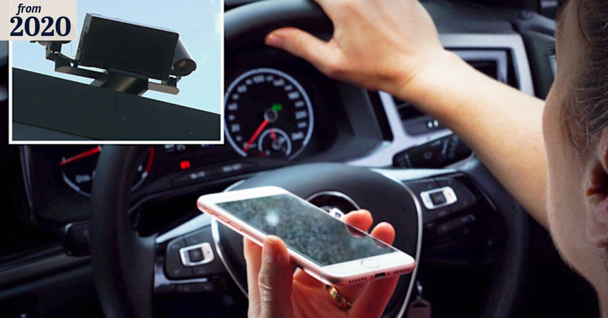Fines to start for drivers caught on phone detection cameras