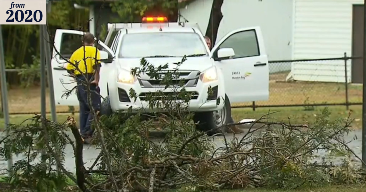 Severe storms lash south-east Queensland