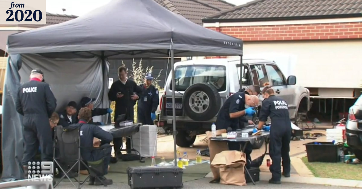 Police drug raid near Perth primary school