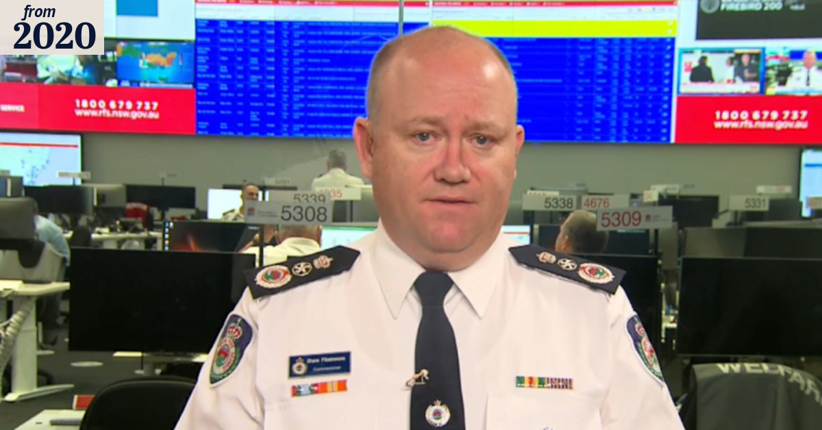 NSW Bushfires: RFS Commissioner on developing conditions