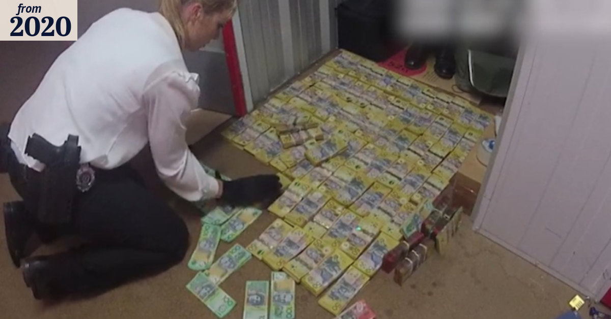 Cocaine, cash and weapons seized after police intercept plane