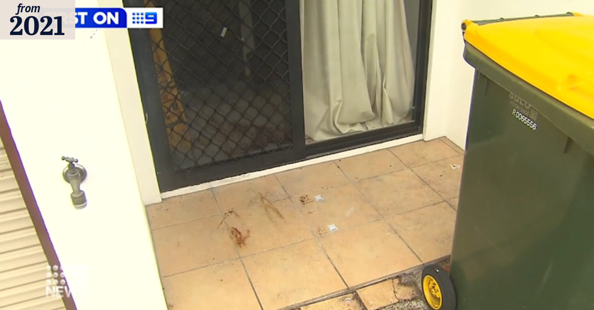 Locals disgusted as crime scene left untouched after alleged murder