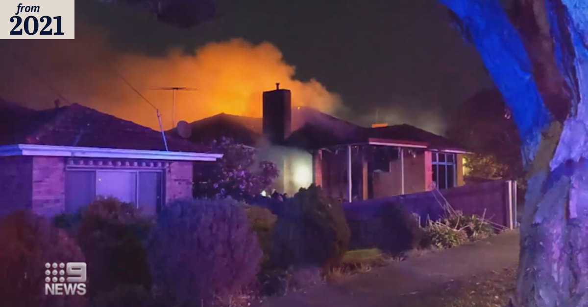 Four-year-old killed in a Melbourne house fire