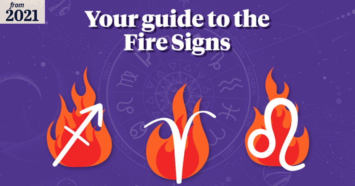 A guide to Zodiac's Fire Signs