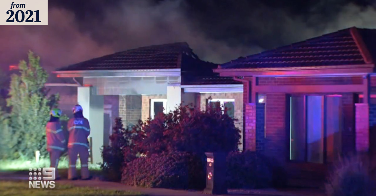 Four children killed in Melbourne house fire