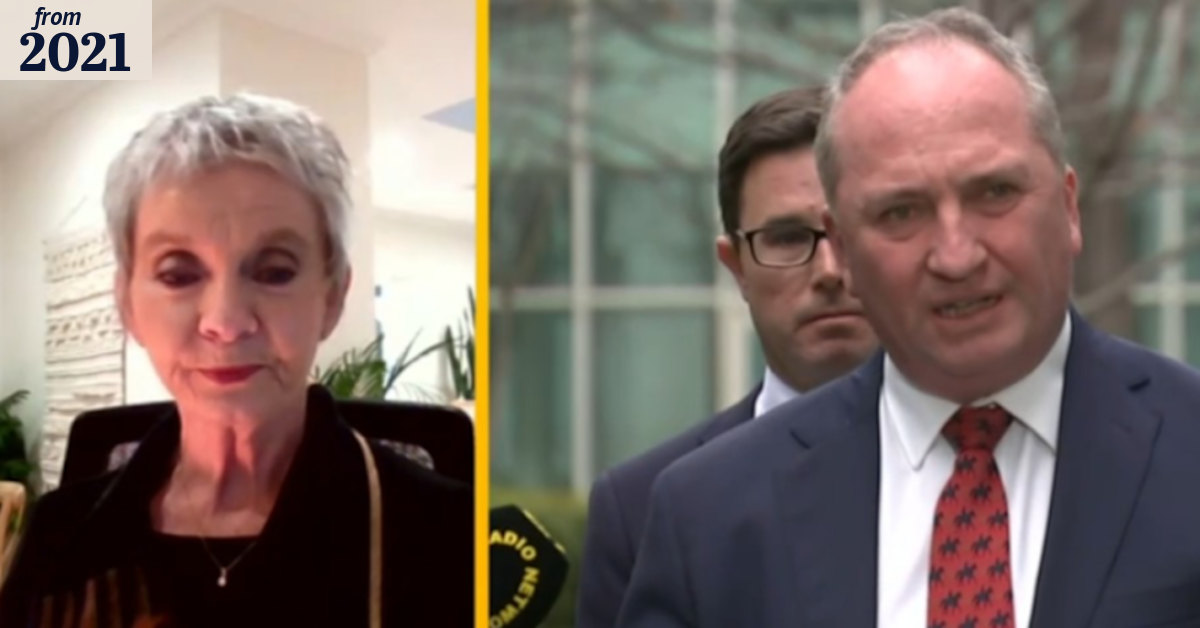 National Party president Kay Hull responds to Barnaby Joyce's return