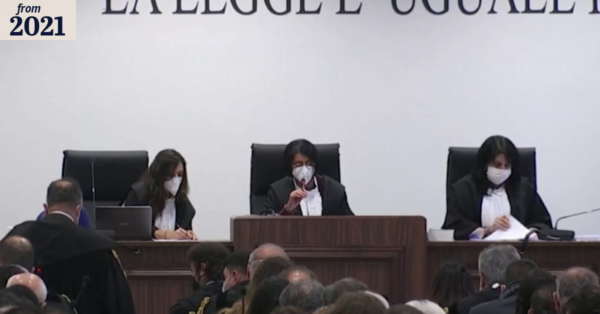 Italy's largest mafia trial begins with over 300 suspected mobsters
