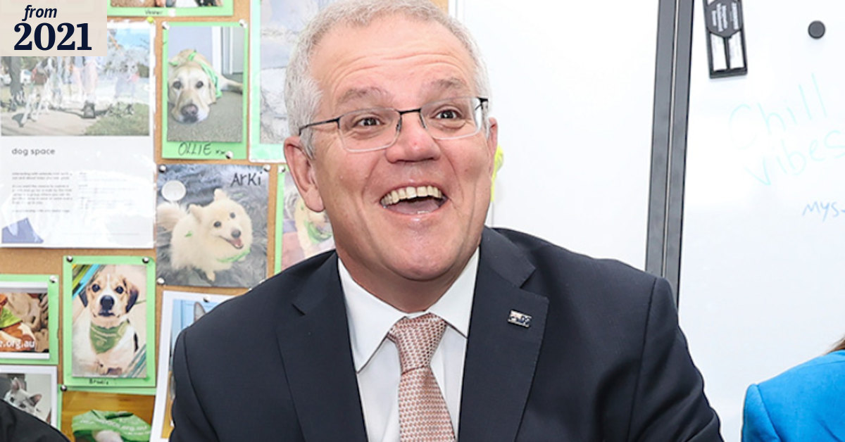 Morrison in election mode