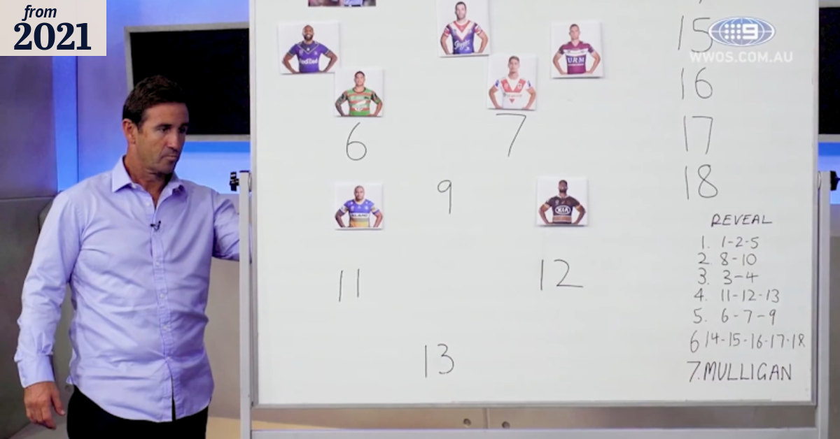Joey picks his State of Origin backrow